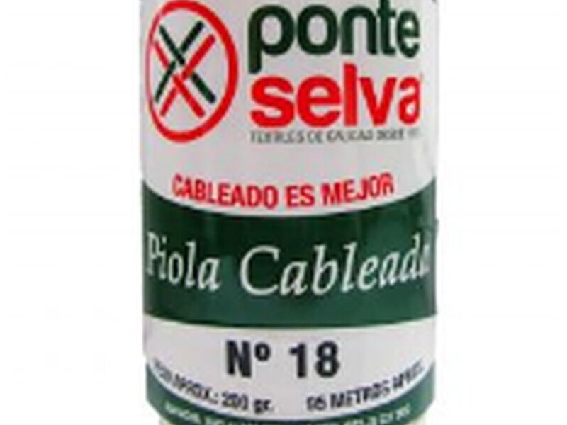 PIOLA CABLEADA #18 Ecuador