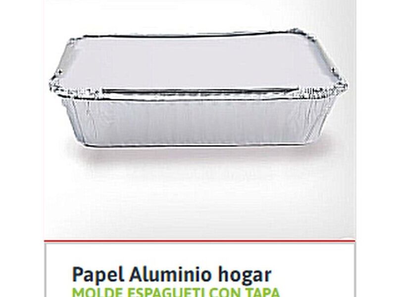 Molde espagueti con tapa Quito