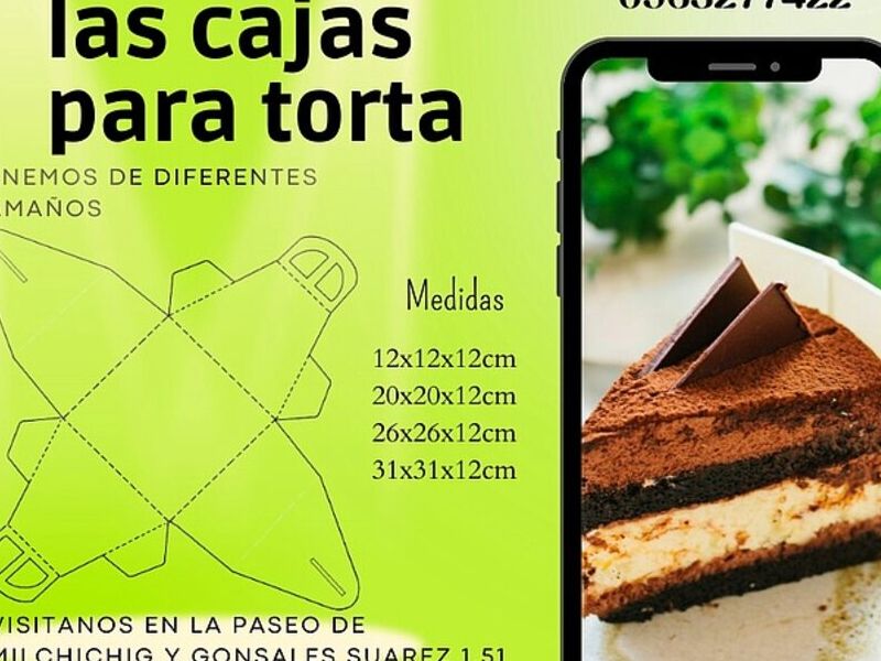 Cajas para tortas Cuenca