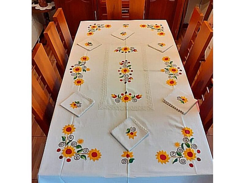 Mantel de mesa girasoles Ibarra