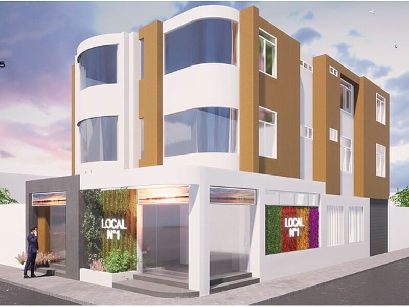 Remodelación de fachada proyecto J21 Manta