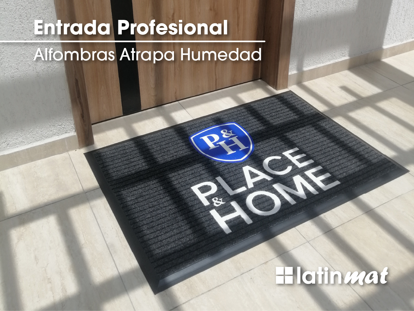 Alfombras Atrapa Humedad Personalizadas