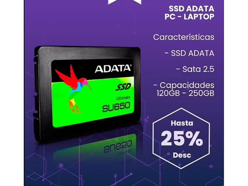 SSD adata pc laptop Guayaquil