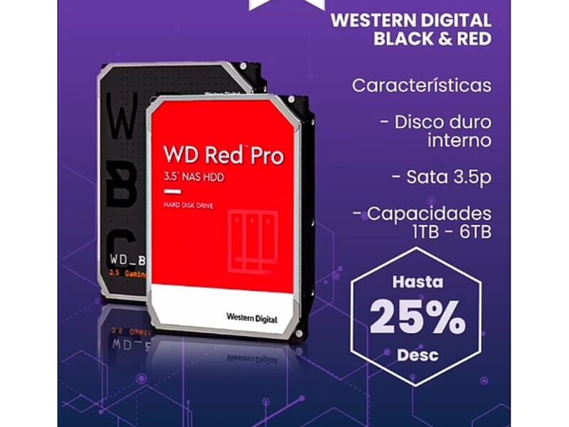 Western digital black y red Guayaquil