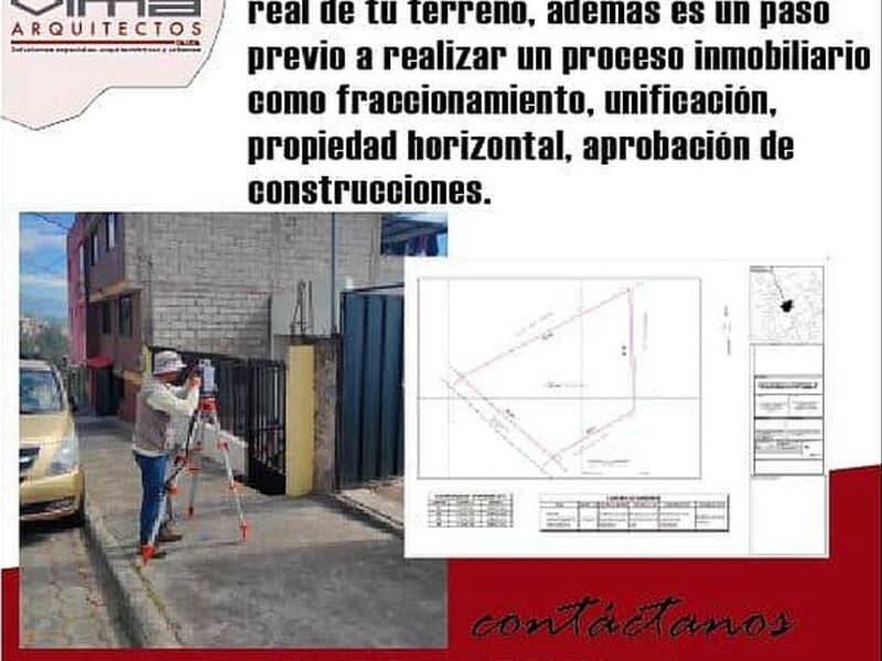 Medidas de terrenos Quito