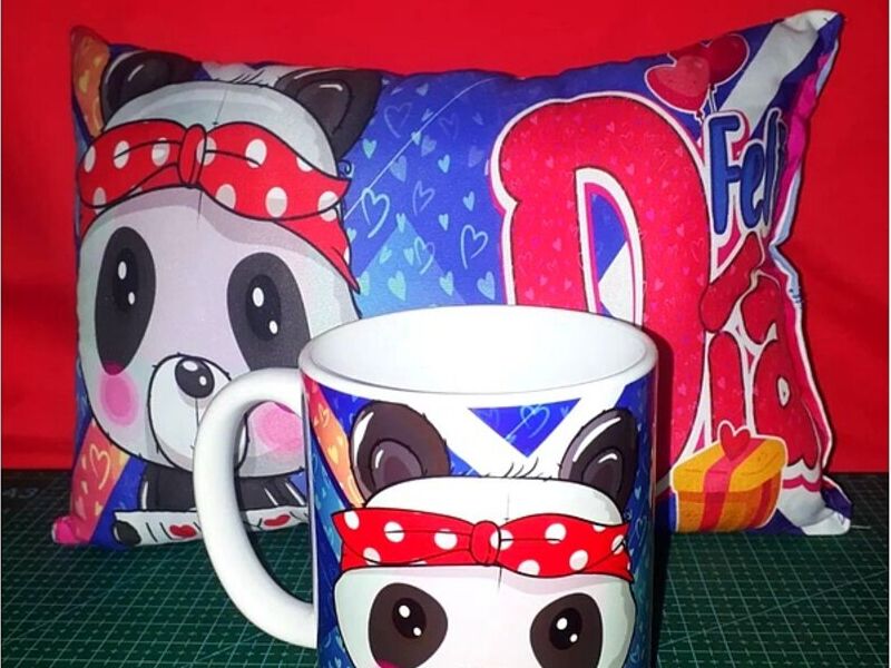 Taza y almohada personalizada Guayaquil