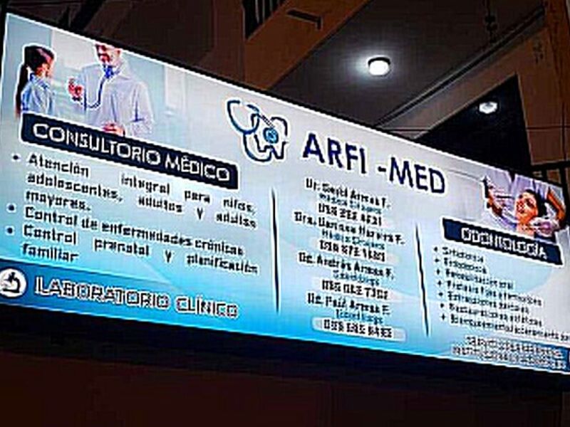 Letreros luminosos Manta