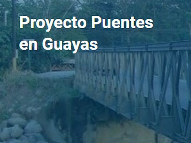 Proyecto Puentes en Guayas Ecuador