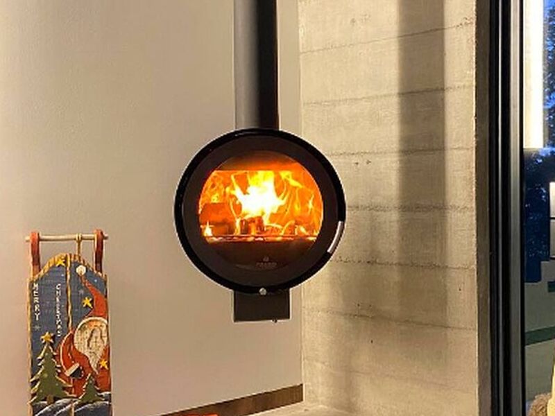 Chimenea cristal transparente Ecuador