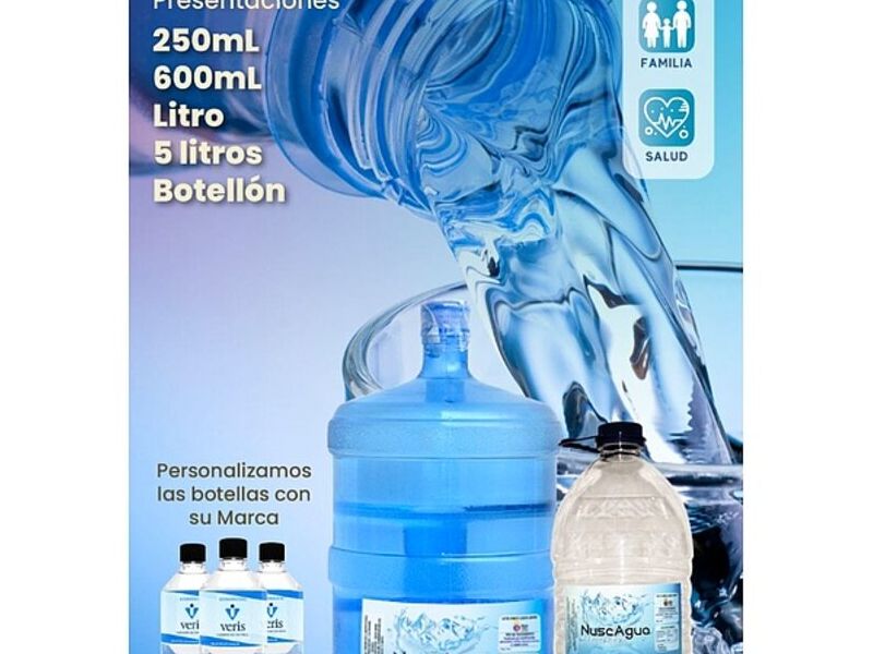 Agua purificada Quito