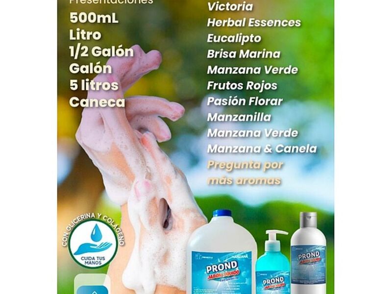 Jabon liquido antibacterial Quito