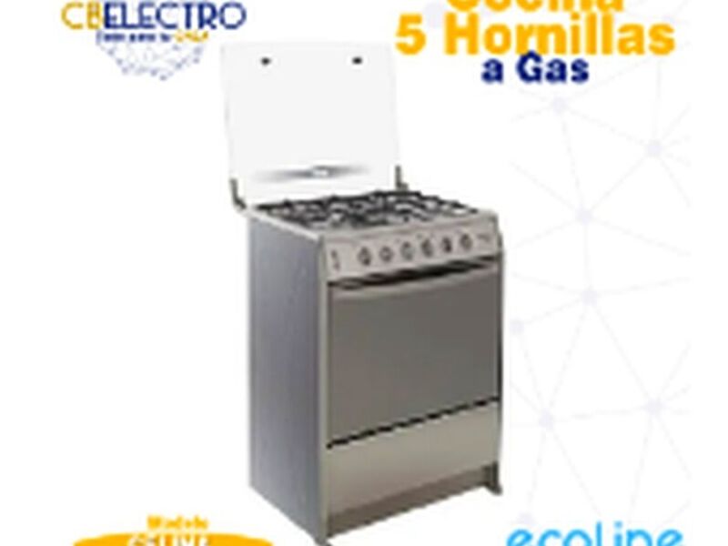 COCINA ECOLINE CELINA 5 QUEMADORES Ecuador