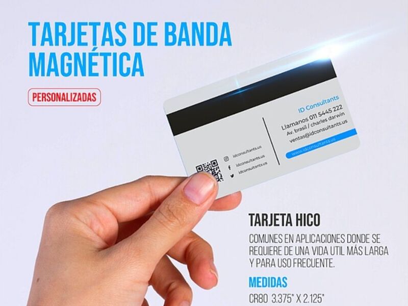 Tarjeta de banda magnética Quito