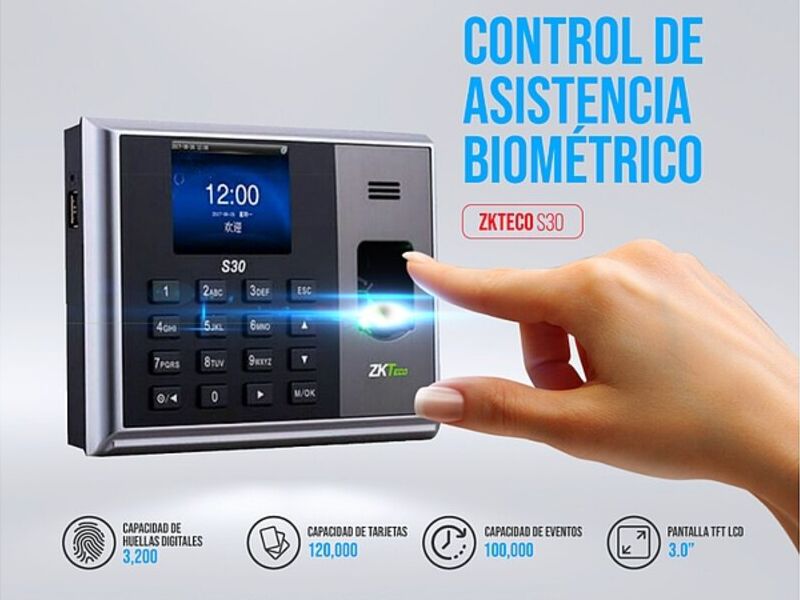 Control de asistencia biométrico Quito 
