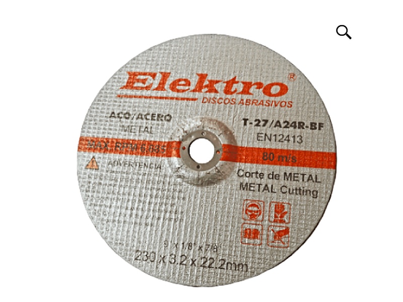 Disco Corte Metal 9''