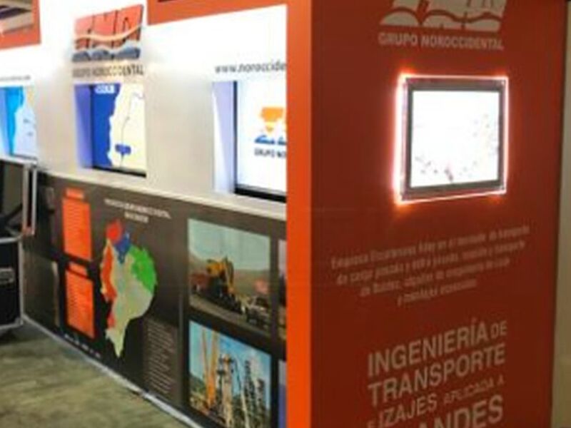 Stand comercial Ecuador 