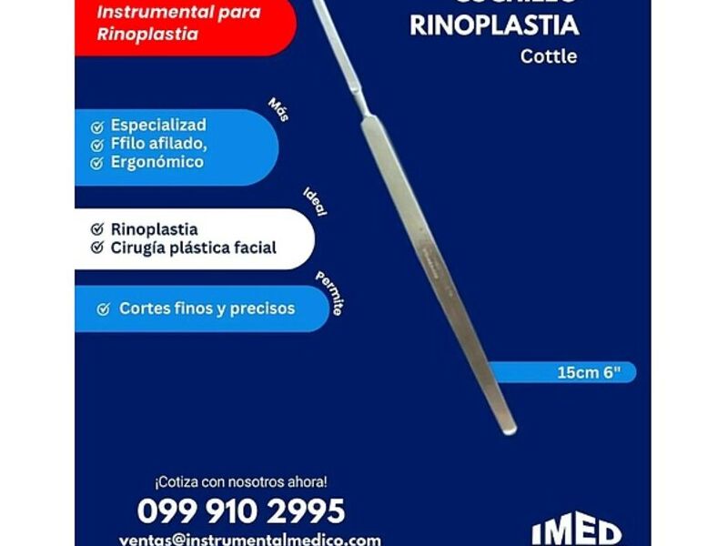 Cuchillo para rinoplastia cottle Guayaquil