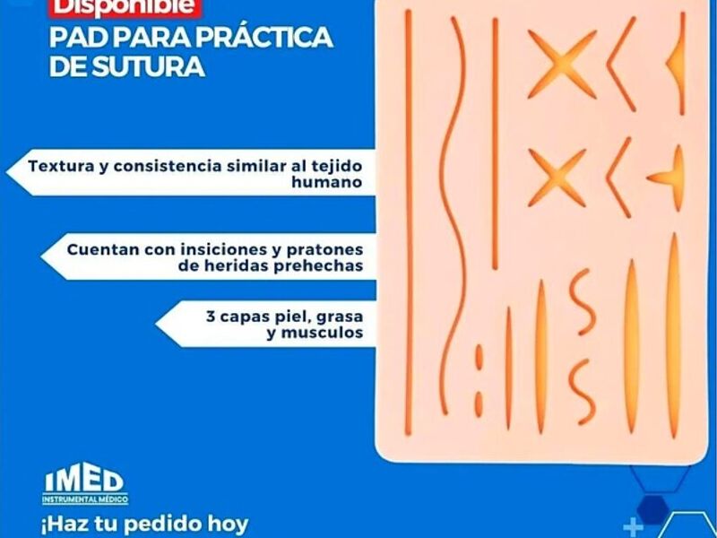 Pad para practicas de sutura Guayaquil