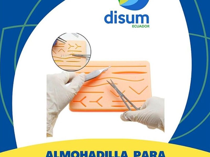 Almohada para practicas de sutura Cuenca