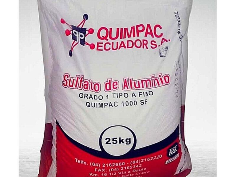 Sulfato de aluminio Quito