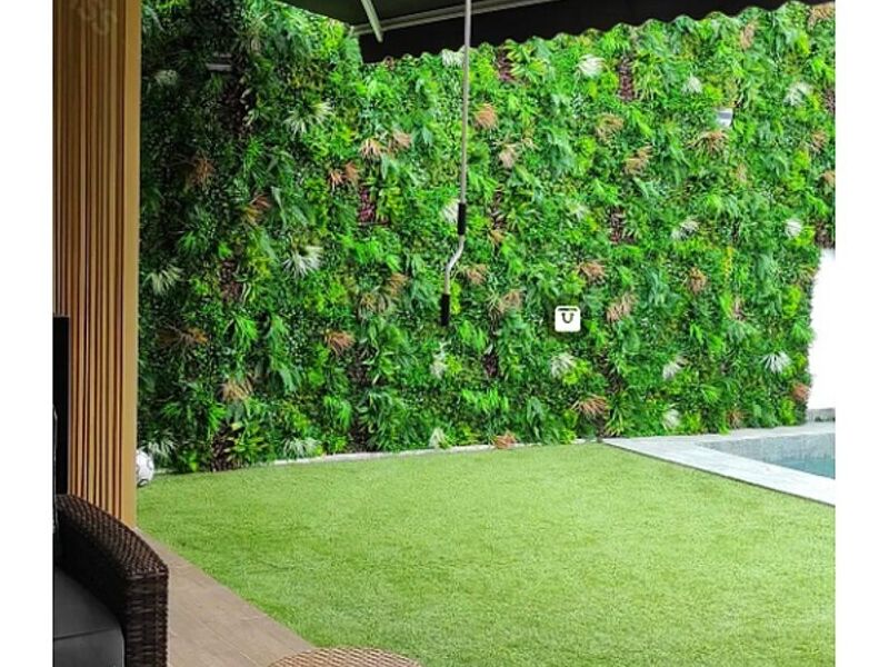Jardin vertical restaurante Ecuador 