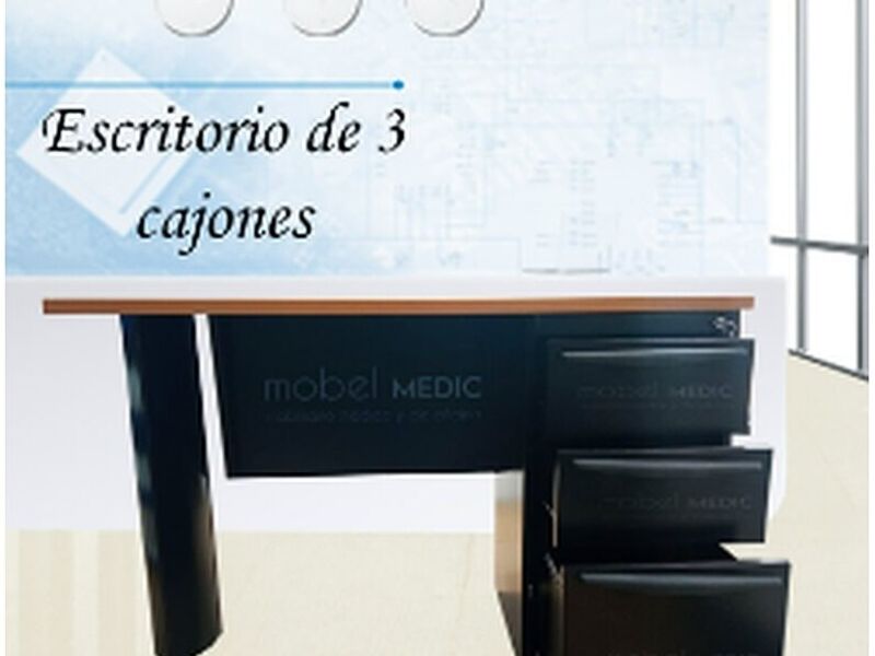 Escritorio 3 cajones Ecuador