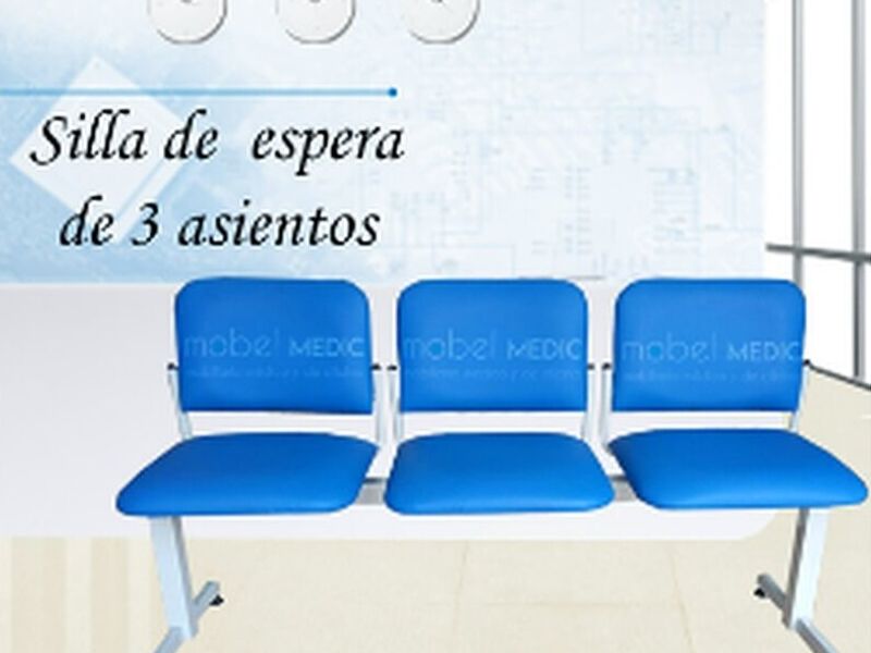 Silla espera 3 asientos Ecuador