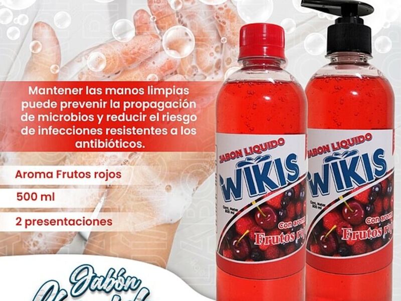 Jabon liquido frutos rojos Babahoyos