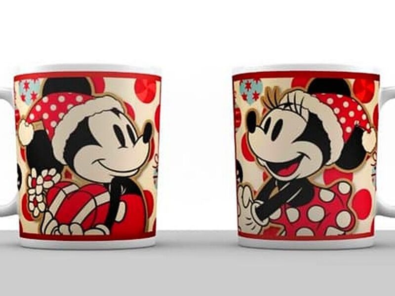 Taza mickey and minie Quito