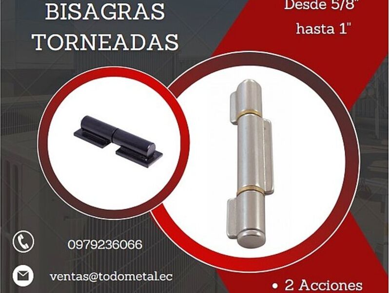 Brisagras torneadas Quito