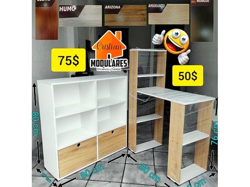 Mueble de estanteria Quito
