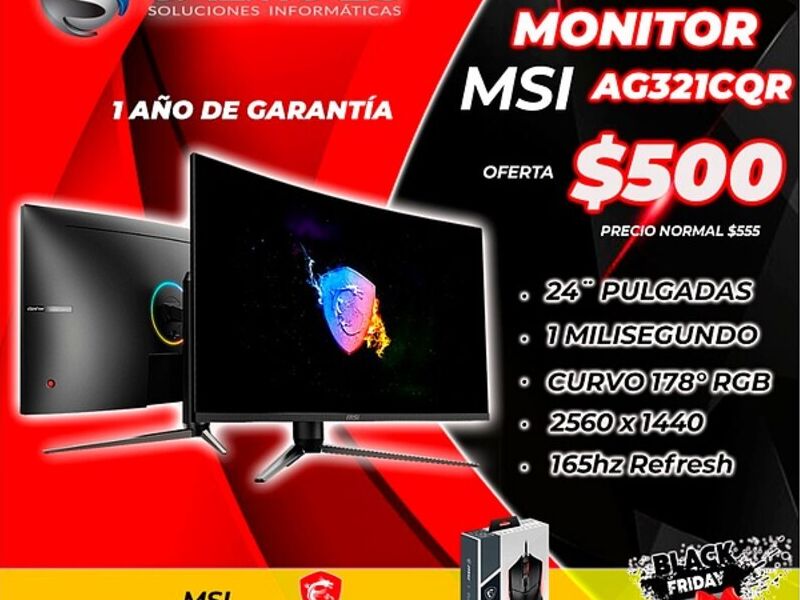 Monitor MSI AG321CQR Quito