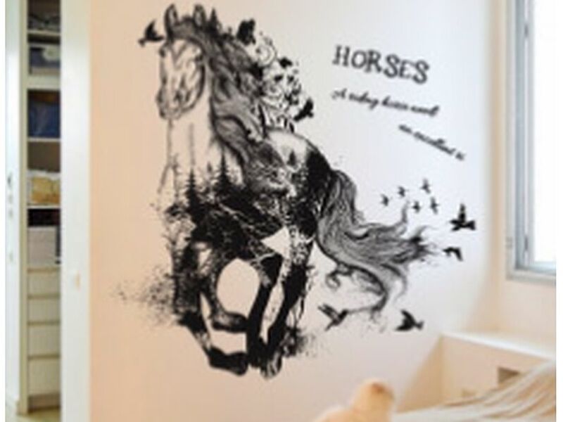 Vinilo Decorativo Caballo Ecuador
