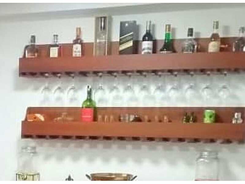 Mueble para vinos y copas Duran