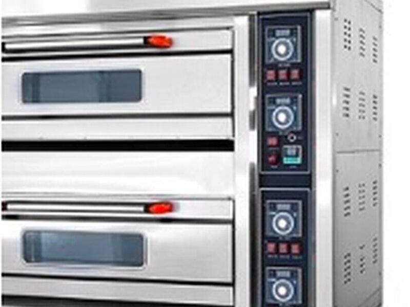 Horno importado INOX Gas 2 pisos