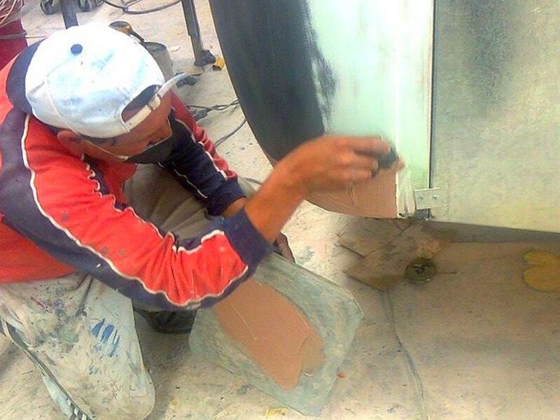 Enceramicado de bus Ambato