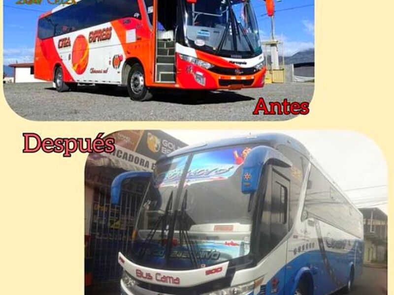 Buses modernos Ambato