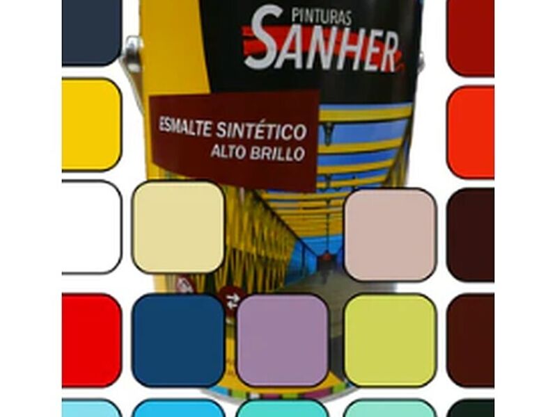 ESMALTE SINTÉTICO SANHER GALÓN - COLORES