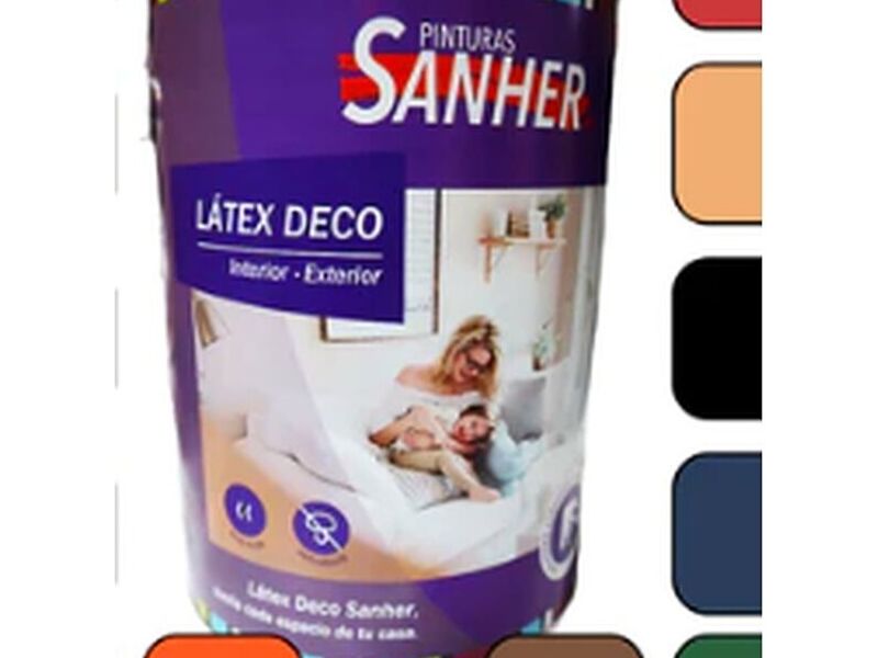  LATEX DECO SANHER GALON - COLORES