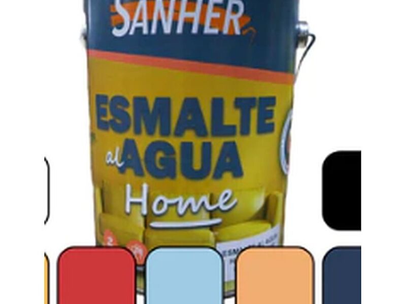ESMALTE AL AGUA GALÓN SANHER - COLORES
