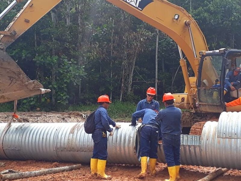 Construcción Petroamazonas Ecuador