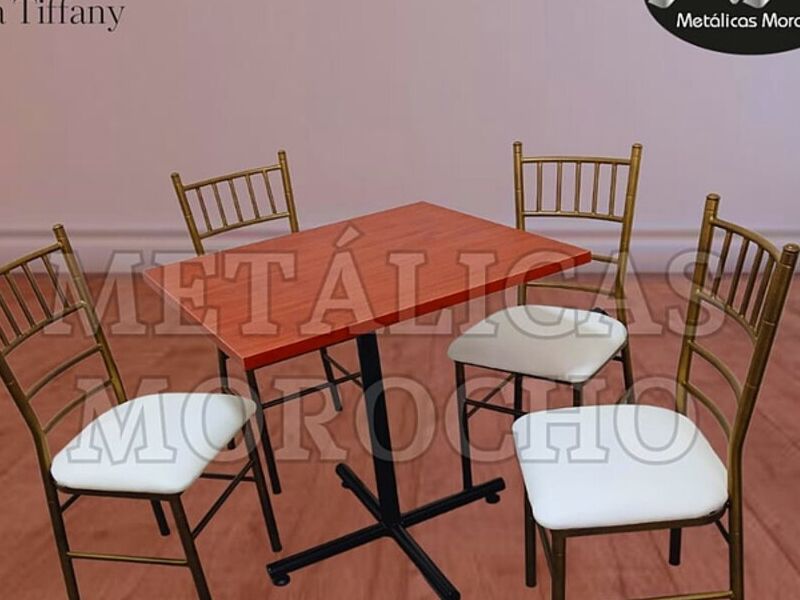 Juego de comedor silla tiffany Tabacundo