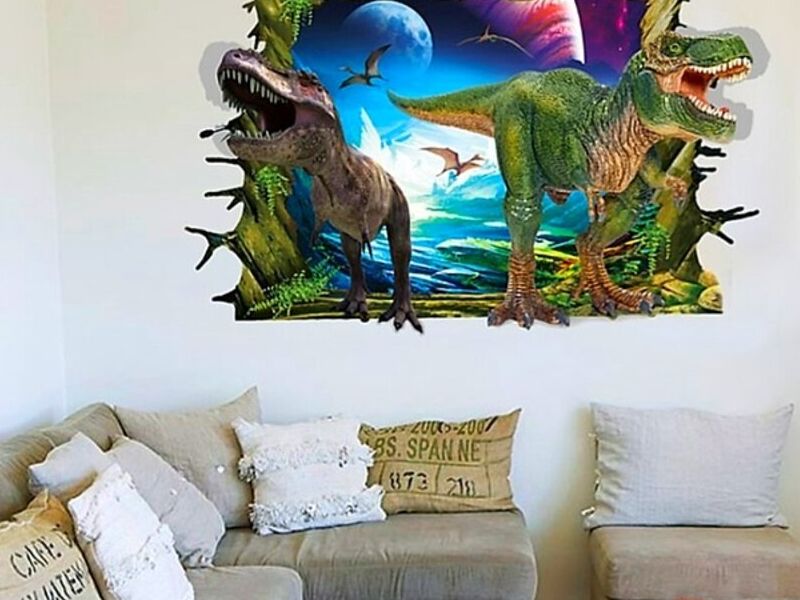 Vinilo Dinosaurio Ecuador 