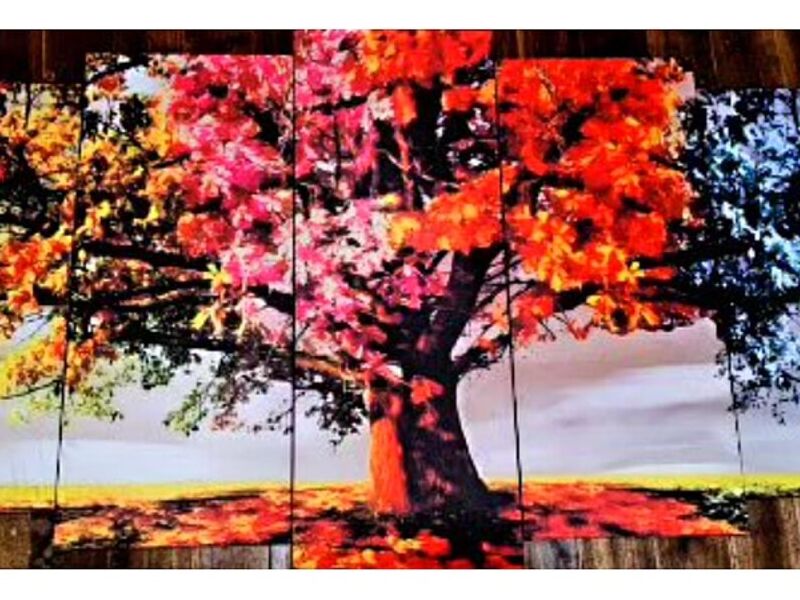Cuadro decorativo árbol Ecuador