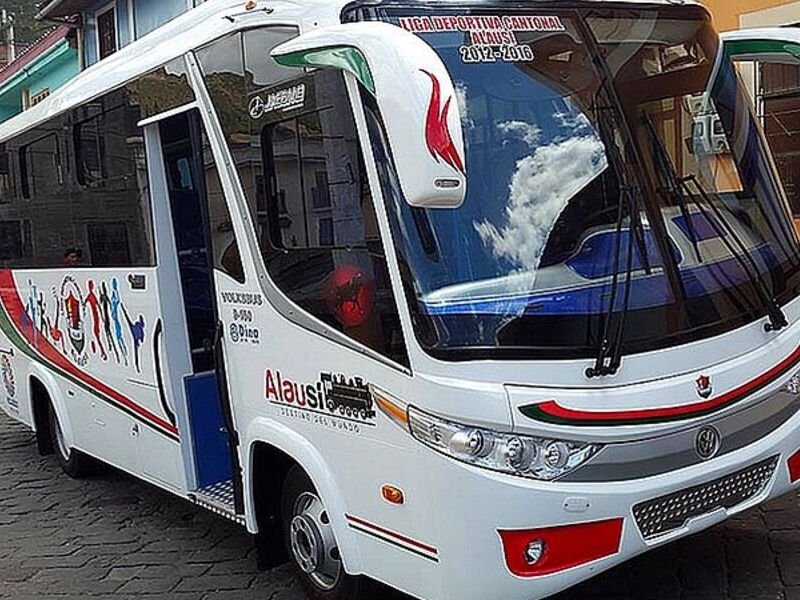 Bus de transporte Ecuador