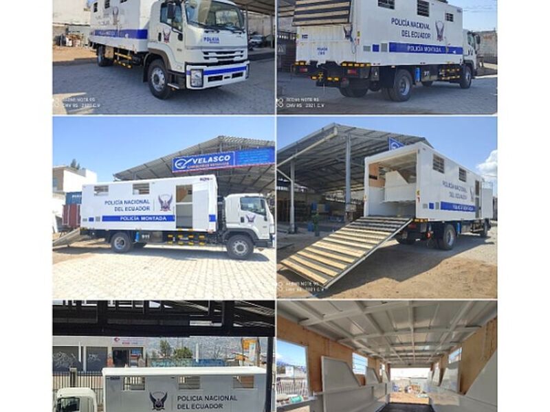 Furgon para policía nacional Quito