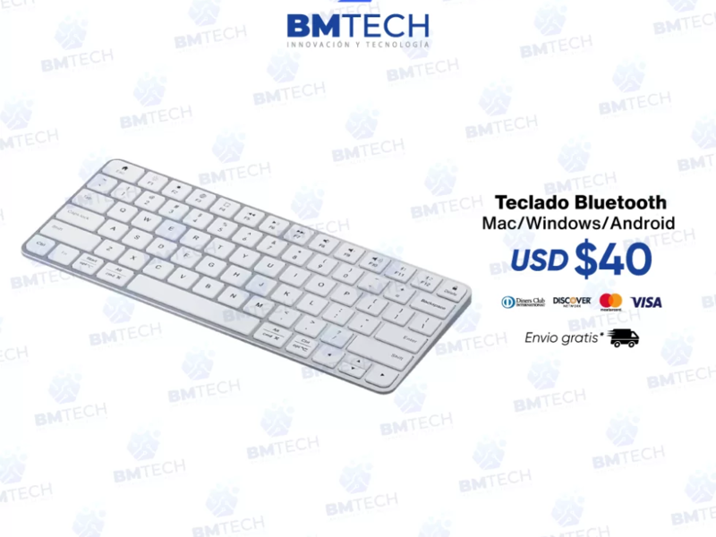 Teclado De Aluminio Inalámbrico Ecuador