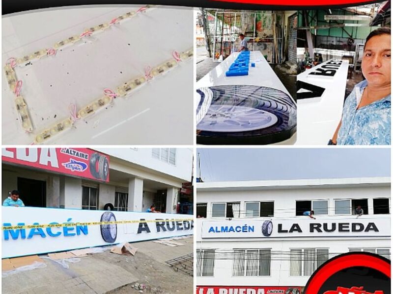 Letras acrílicas Ecuador 