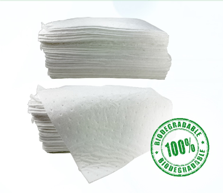 Paños absorbentes de hidrocarburos 