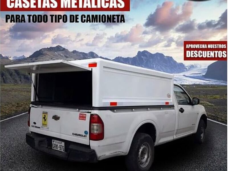 Casetas metálicas para camioneta Guayaquil